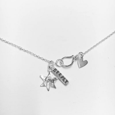 Silver Love Deeply Necklace